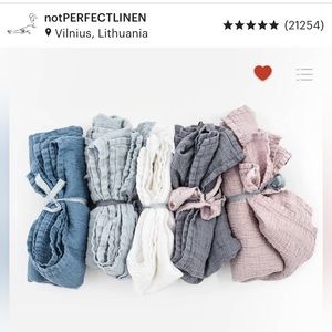 Notperfectlinen NPL set of bath and hand towel